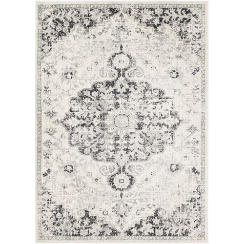 Tapis Vintage Oriental Gris/noir 200x275 Cm Lou