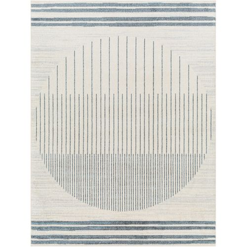 Tapis Scandinave Lavable En Machine Bleu 120x170 Cm Enso