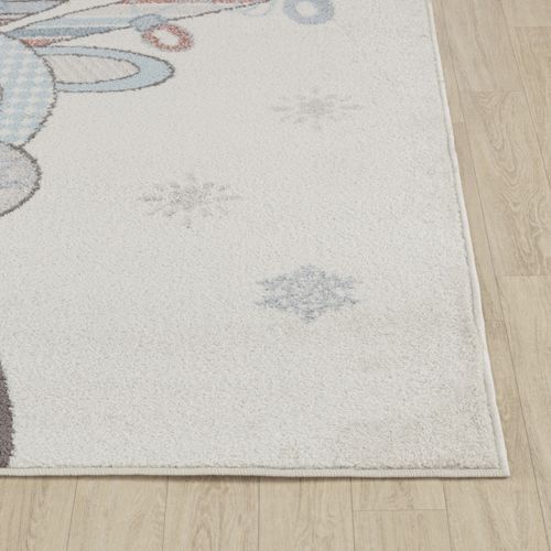 Tapis Enfant Caribou Multicolore/bleu 80x150