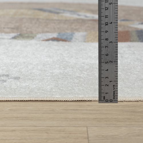 Tapis Enfant Lavable En Machine Ours Indien Beige/brun 160x213 Cm Oursigene