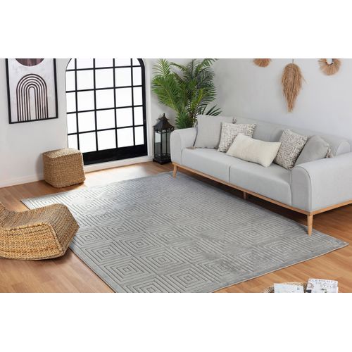 Tapis D'intérieur/extérieur Scandinave Moderne Gris 160x220