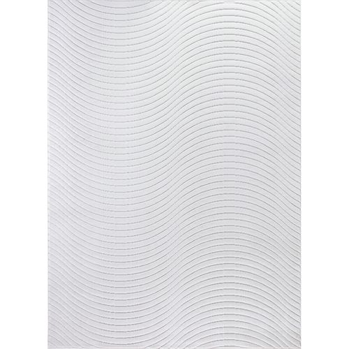 Tapis Intérieur/extérieur à Effet 3d Et Relief Blanc 160x220 Cm Ayumi