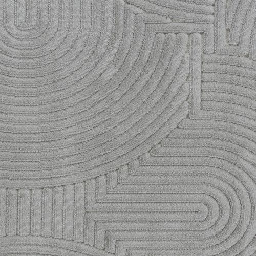 Tapis Intérieur/extérieur à Effet 3d Et Relief Gris 160x220 Cm Reyko
