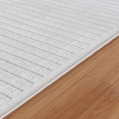 Tapis D'intérieur/extérieur Scandinave Moderne Blanc 160x220