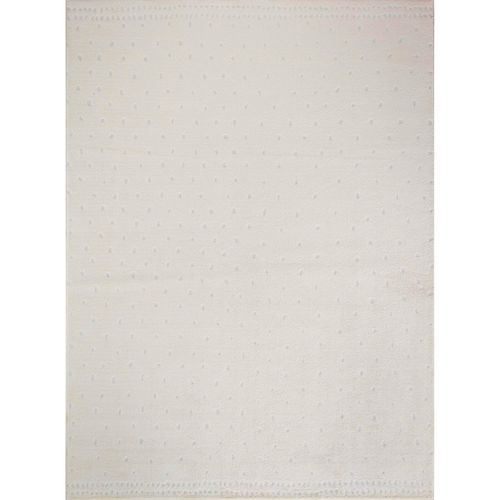 Tapis Scandinave à Pois Ivoire 200x275 Cm Hikari