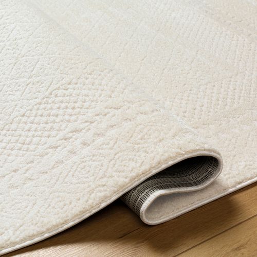 Tapis Scandinave Bohème Ivoire 200x275 Cm Ambre