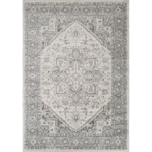 Tapis Vintage Oriental Gris/blanc 140x200 Cm Farah