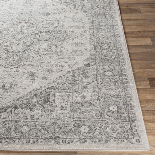 Tapis Vintage Oriental Gris/blanc 140x200 Cm Farah