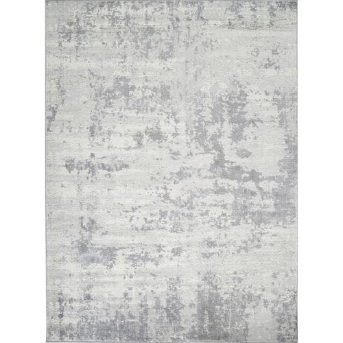 Tapis Abstrait Moderne Gris/ivoire 140x200 Cm Victoire