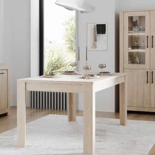 Table à Manger 180 X 90 Cm Naturel Clair Genève