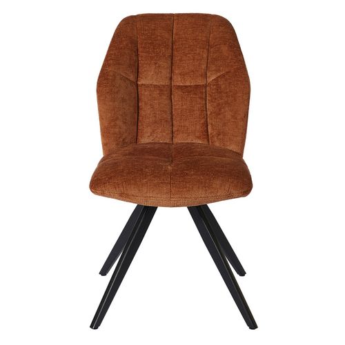 Chaise St2319 Terracotta Pieds Métal Noir