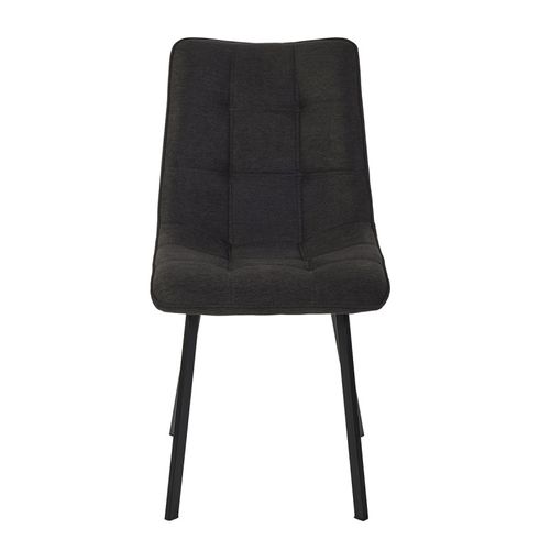 Chaise Tissu St2402 Gris Anthracite