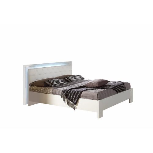 Lit 160x200 cm ALASKA blanc