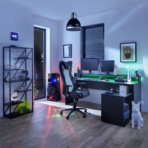 Statue H. 51 cm BOBBY Blanc