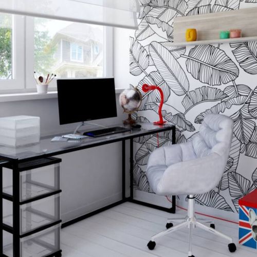 Lampe de bureau ALPHA 2 Rouge