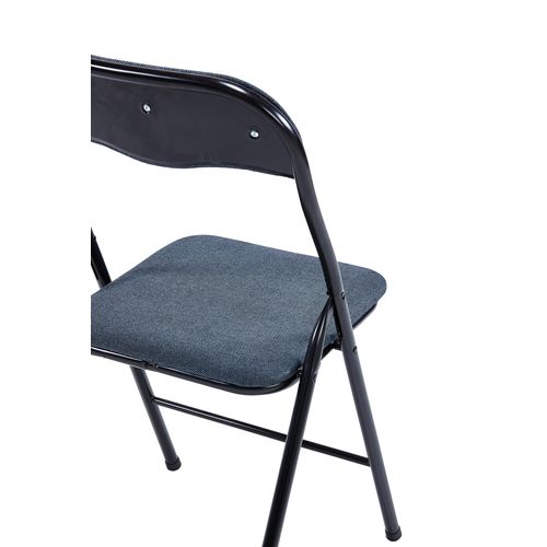 Chaise pliante TWEED Noir