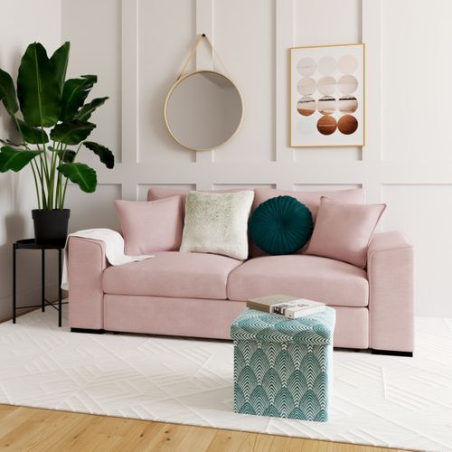 Coussin ø 40 cm TEDDY Bleu canard