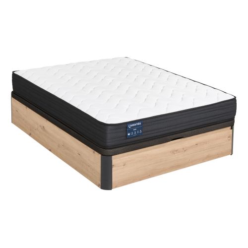 Matelas ressorts 160x200 cm avec mémoire de forme GAIA ép.23 cm