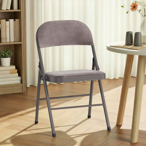 Chaise pliante SOREN gris