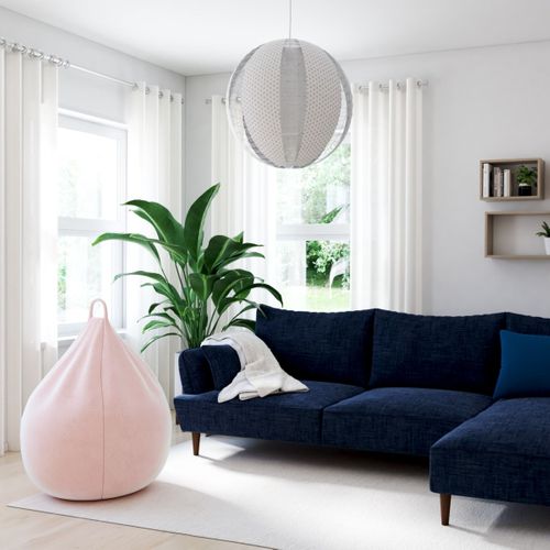 Plaid 130x160 cm ALASKA Ecru