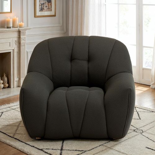 Fauteuil NOVA tissu golf black