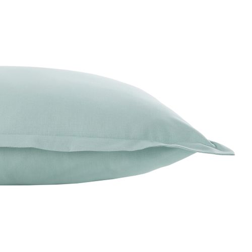 2 taies d'oreiller 50x75 cm DREAMEA CAMILLE brume