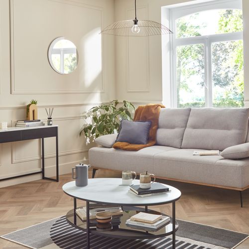 Coussin 40x40 cm ZELINE Gris