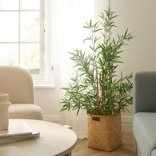 Bambou artificiel H. 130 cm Vert