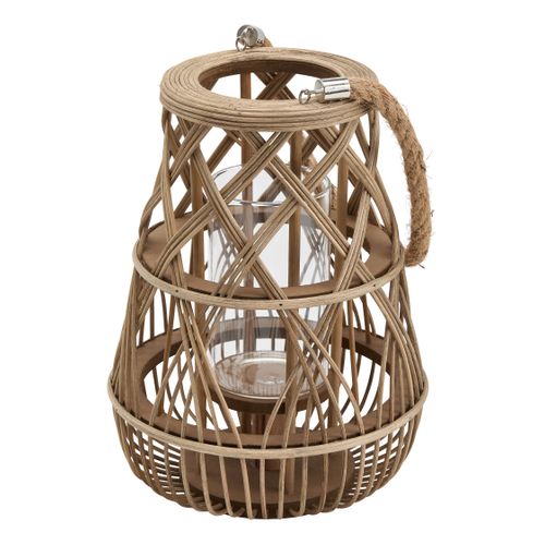 Lanterne H. 32 cm ULRIKA Naturel