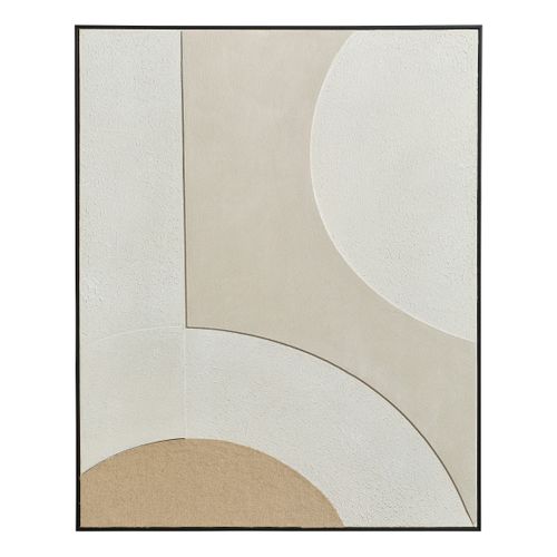 Toile peinte A 80x100 cm ULAILA Beige