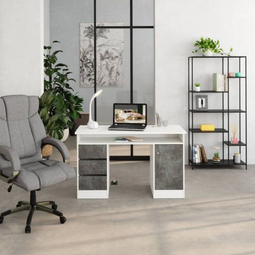 Lampe de bureau LED H. 51 cm DANA Blanche