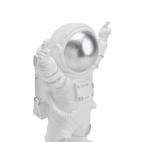 Statue astronaute H. 24 cm ULLAN Gris