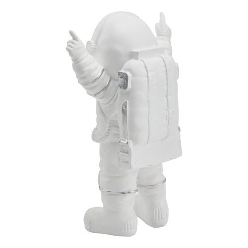 Statue astronaute H. 24 cm ULLAN Gris