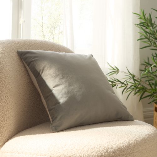 Coussin 40x40 cm VELVET Gris