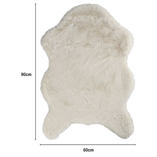 Tapis 60x90 cm FUNNY Blanc