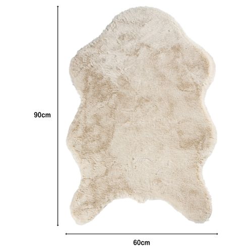 Tapis 60x90 cm FUNNY Ecru