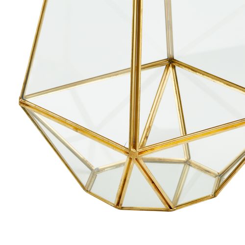 Lanterne H. 17,5 cm VERONICA Doré