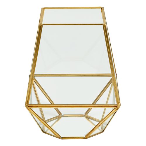 Lanterne H. 17,5 cm VERONICA Doré