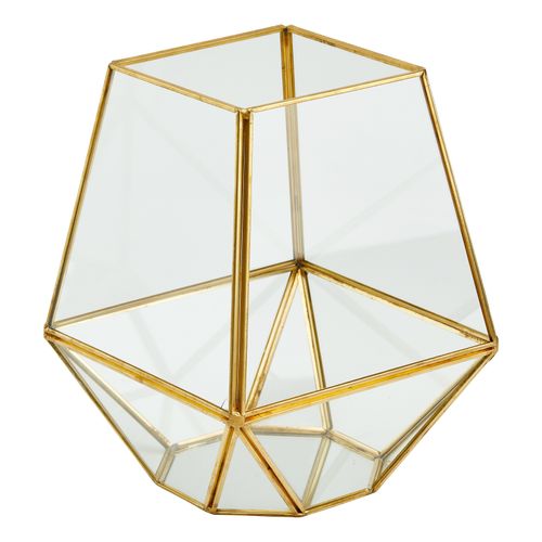 Lanterne H. 17,5 cm VERONICA Doré