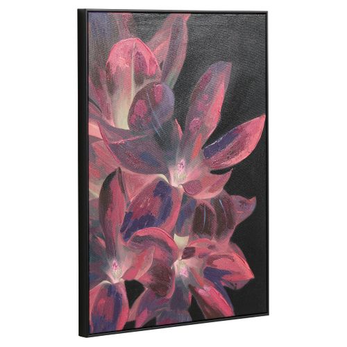 Toile flowers 50x70 cm VIVIER Multicouleur