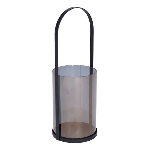 Lot lanternes H. 35 cm VACILA Noir