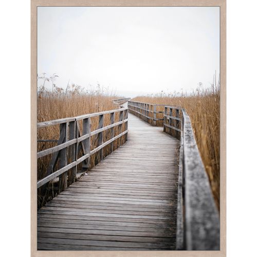 Toile classique 28x38 cm Ponton Beige