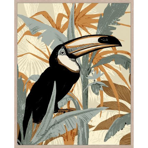 Toile 38x46 cm Toucan Beige