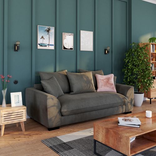 Toile 38x48 cm Van life Bleu