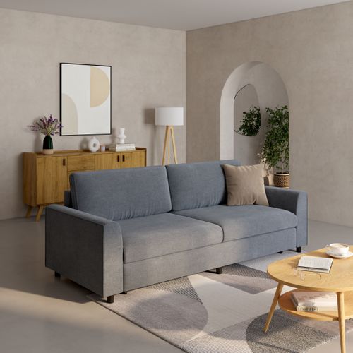 Coussin 45x45 cm VASCO Taupe