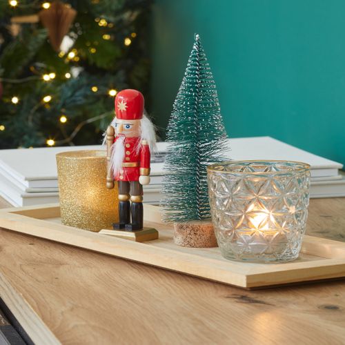 Coffret photophore H. 14 cm VLADIM Multicouleur