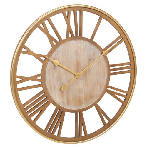 Horloge Ø 60 cm ARIELLA Naturel