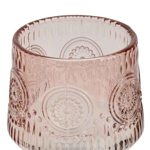 Photophore Ø 8,5 cm ADRIAN Rouge