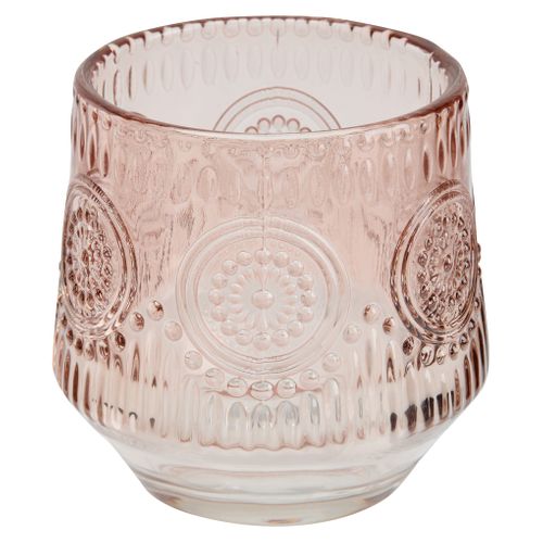 Photophore Ø 8,5 cm ADRIAN Rouge