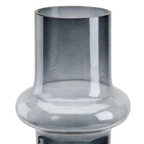 Vase H. 21 cm ASTRID Gris fumé